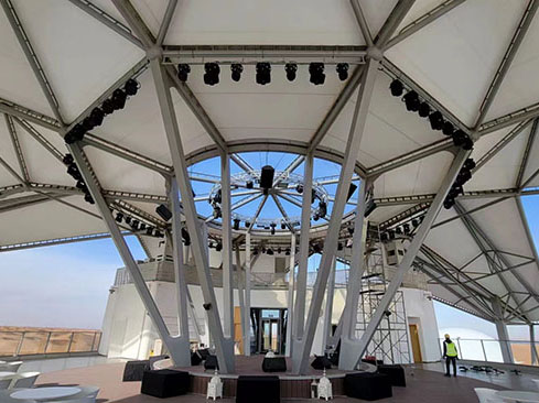 銀川星星(沙漠)酒店露天酒吧燈光 銀川星星(沙漠)酒店露天酒吧燈光